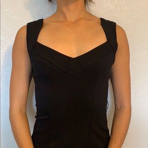 XOXO 0/0 Black Fitted Mini Dress